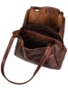 Greenburry Handtasche Rugged Hobo Shopper in Teak Brown