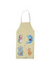 Mr. & Mrs. Panda Kellnerschürze Big Einheit ohne Spruch in Gelb Pastell