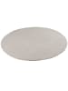 Snapstyle Natur-Teppich Wolle Berber Rund in grau