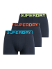 Superdry Boxershort 3er Pack in Dunkelblau