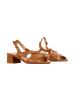 Joia Sandalen mit Absatz und Riemchen Braun
