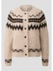 QS Strickjacke in 02X0_creme