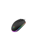 Inca Inca IMG-GT13 PRO Optisch Gaming Maus Mouse 1200 DPI RGB-Logo-Effekt in Schwarz