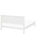Beliani Doppelbett OLIVET in Weiß - (W) 189 x (H) 92 x (L) 208 cm