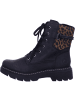 rieker Damen Winterschuhe warm HWK Damen Stiefel in Schwarz