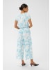 Kaffe Overall KAmira Loose fit in Dusty Blue/Chalk Flowers