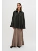Karen By Simonsen Langarm - Hemd KBTonja Oversize fit in Gray Pinstripe