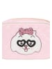 myMo Women Satchel in Pink White