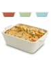 Praknu Auflaufform aus Keramik für 2 Personen - Für Lasagne, Tiramisu &