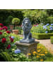 relaxdays Löwen Figur in Grau - (B)17 x (H)38 x (T)27 cm