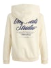 JACK & JONES Junior Hoodie JORNORREBRO TYPO BACK SWEAT HOOD JNR in antique white