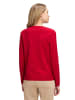 Betty Barclay Basic-Strickpullover mit Rundhalsausschnitt in Rot