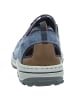 rieker Sportlicher Slipper in blau
