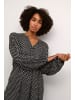 Kaffe Kleid KAamber Oversize fit in Black_Turtledove_Graphic_Print