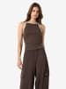 Noisy may Tanktop in Chocolate Brown1