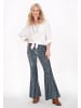 usha FESTIVAL Women Pants in blue multicolor