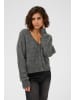 Kaffe Strickjacke KAmelania Baggy fit in Dark Grey Melange