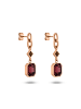 s.Oliver Ohrringe Signature Stone in roségold