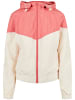 Urban Classics Urban Classics Damen Ladies Arrow Windbreaker in palepink/whitesand