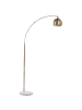 Beliani Stehleuchte PAROO in Messing - (W) 35 x (H) 210 x (L) 96 cm