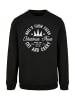 F4NT4STIC Sweatshirt Weihnachten Trees Farm Retro Sign in schwarz
