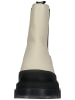 Steve Madden Stiefelette in Weiß/Schwarz