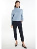 usha WHITE LABEL Damen Strickpullover in Blau Grau