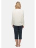Schiesser Schlafanzug Cotton in Blau gepunktet / Creme