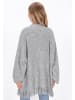 IZIA Women Sweater in light grey melange