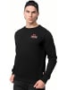 Lonsdale Pullover "Lympstone" in Schwarz