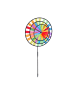 relaxdays 4x Windrad in Bunt - (B)35,5 x (H)73,5 x (T)15 cm