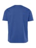 Men Plus Kurzarm T-Shirt in atlantikblau