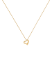 Elli Halskette 925 Sterling Silber Herz in Gold