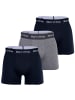 Marc O'Polo Boxershort 3er Pack in Dunkelblau/Grau