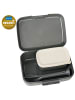 koziol CANDY READY - Lunchbox-Set + Besteck-Set in nature ash grey