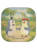 Mr. & Mrs. Panda Glasuntersetzer Hochzeit Pinguin Design ohne Sp... in Weiß