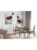 Beliani Esszimmertisch MODESTO in Grau/Braun - (W) 77 x (H) 73 x (L) 118 cm