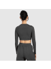 SMILODOX Longsleeve Tisha in Anthrazit