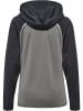 Hummel Reißverschluss Jacke Daumenlöcher Hmllead Damen in STEEL GRAY/ASPHALT