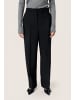 Soaked in Luxury Pants Suiting SLSarina Gerade Passform in Black