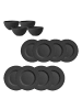 Villeroy & Boch Teller-Set Manufacture Rock in Schwarz in schwarz