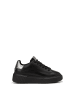 Marc O'Polo Sneaker in black/metallic silver