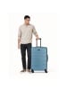 Police Dublin 4 Rollen Trolley L 75 cm mit Dehnfalte in ice blue