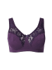 Ulla Popken Entlastungs-BH in aubergine