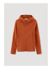 Hessnatur Softfleece-Jacke in sienarot