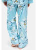 Cyberjammies Madelyn Wide Leg Pyjama Bottoms Nachtwäsche in blau