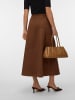 Vero Moda A-Linien Rock in Cocoa Brown