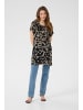Kaffe Tunika KAamber Regular fit in Black/Chalk/Red Petit Fleur