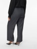 Vero Moda Hose mit weitem Beinschnitt in Dark Grey Melange