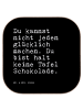 Mr. & Mrs. Panda Untersetzer Du kannst nicht jeden... mit Spruch in Schwarz